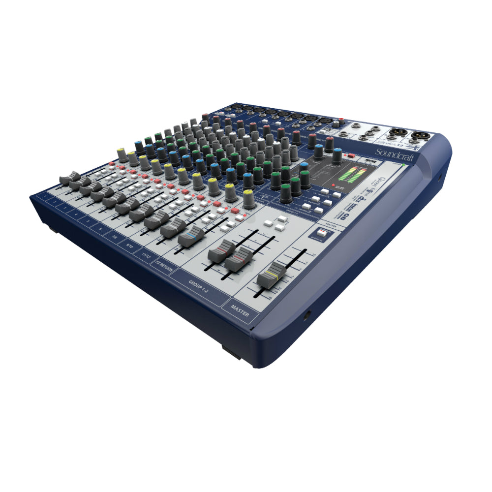 SOUNDCRAFT SIGNATURE 12 Analogue Mixer with USB Stereo In/Out