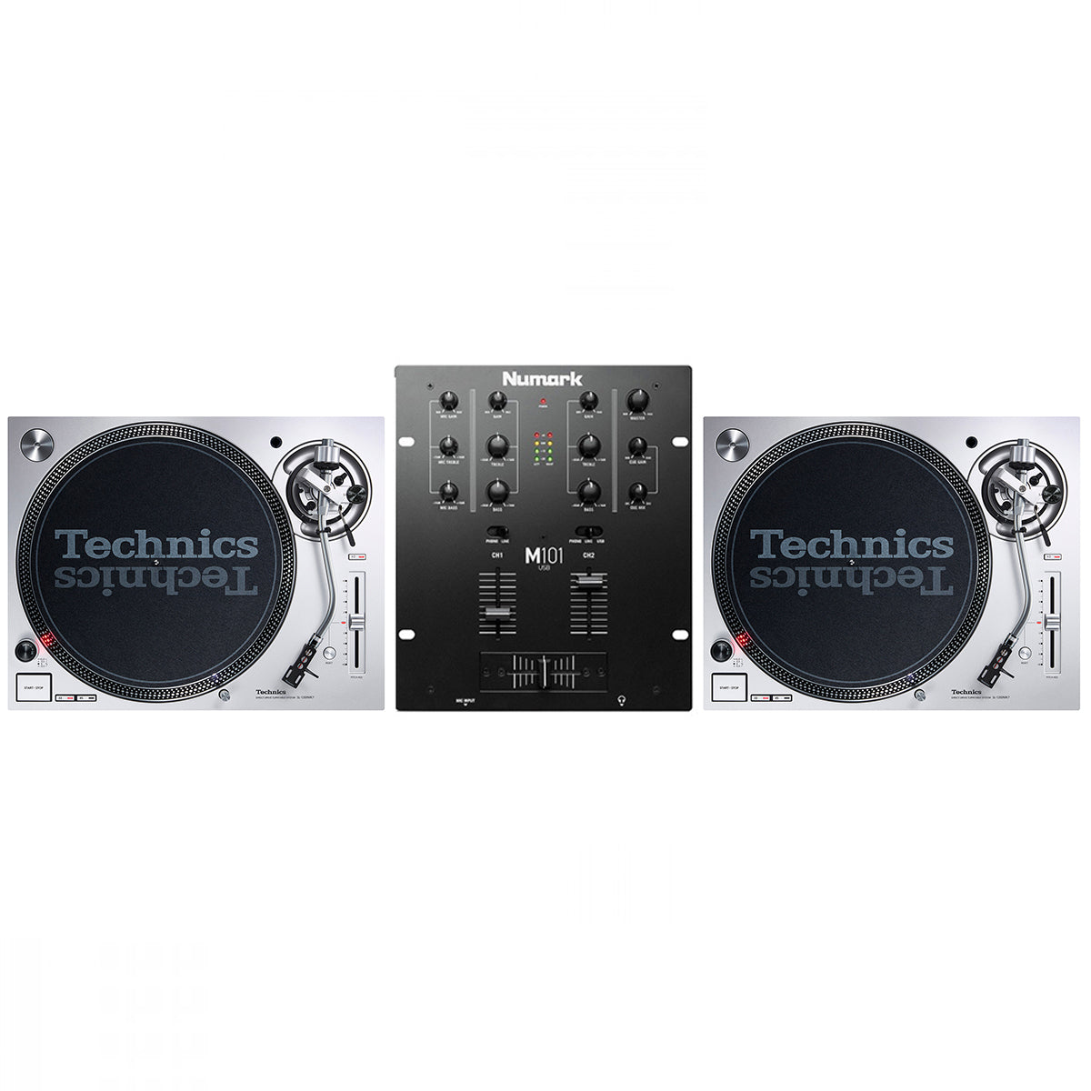 Technics SL1200 MK7 + Numark M101USB Mixer