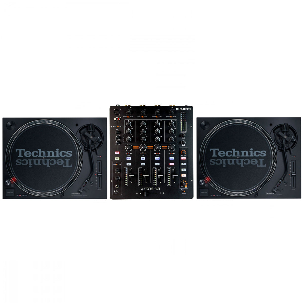 Technics SL 1210 MK7 Pair + Xone:43 Bundle