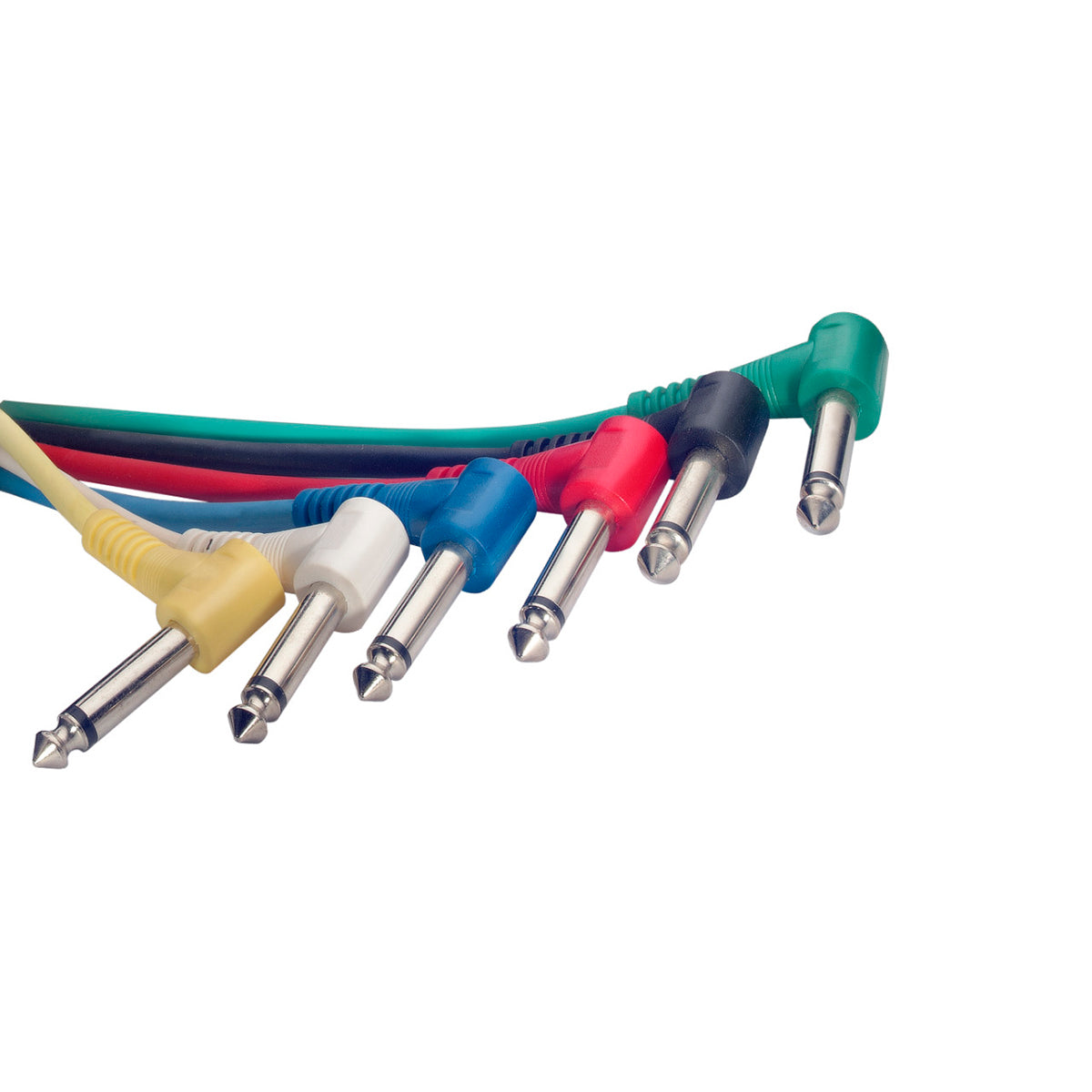 Stagg Mono Patch Cable Jack to Jack 30cm (6 pack)
