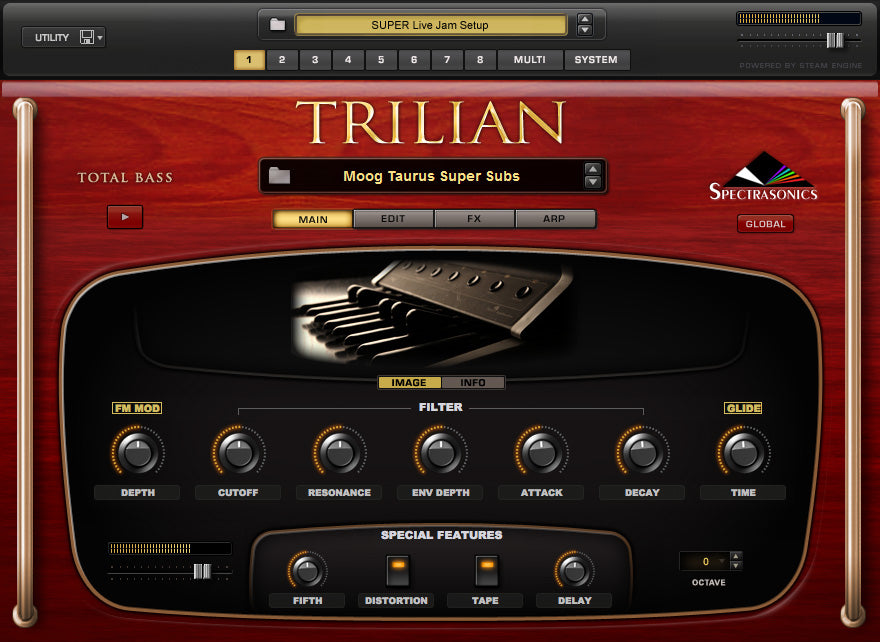 Spectrasonics Trilian Bass Virtual Instrument