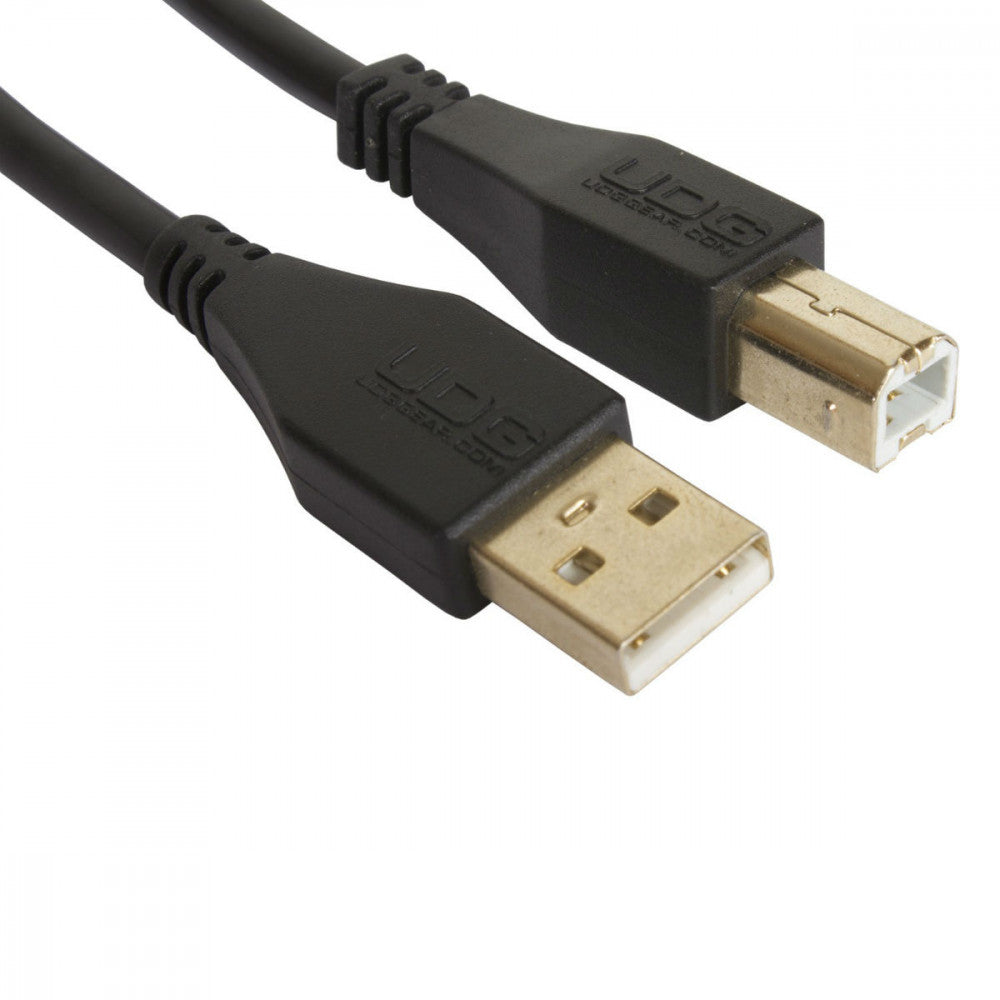 UDG USB Cable A-B 1m Black U95001BL