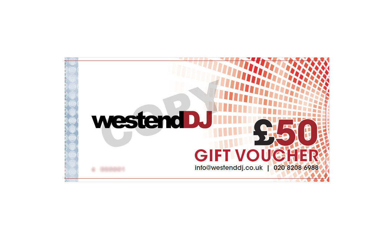 WestendDJ - £50 gift voucher