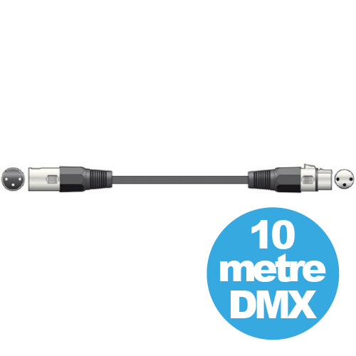 QTX DMX Lighting Cable 10m (177923)